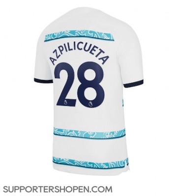 Chelsea Cesar Azpilicueta #28 Borta Matchtröja 2022-23 Kortärmad